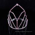 Простой дизайн Корона горный хрусталь Tiara Crystal Crowns